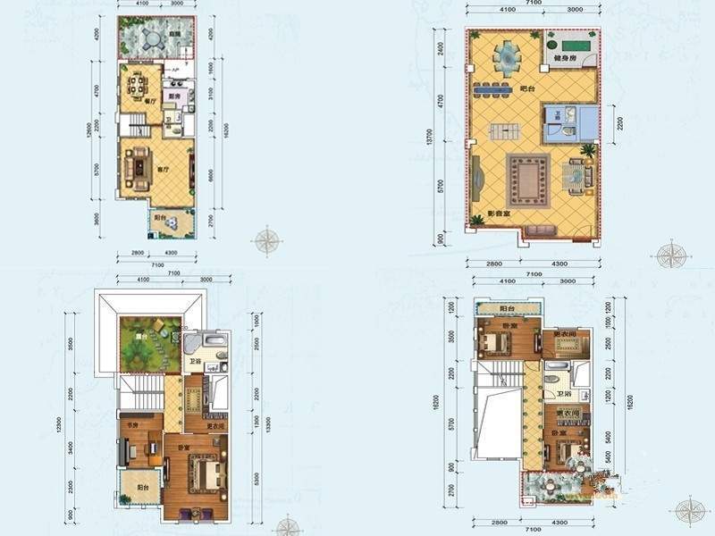 东马熙庭原著  A1户型