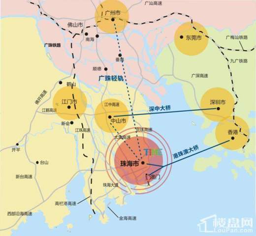 珠海华融时代广场位置图