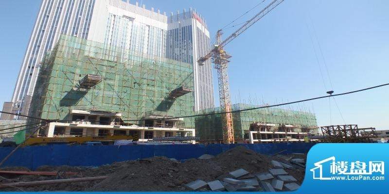 塞纳荣府21，22号楼施工进度（2012-9）