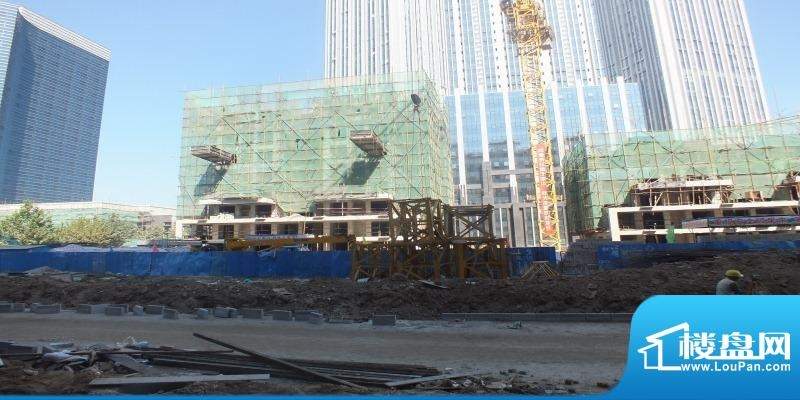 塞纳荣府21，22号楼施工进度（2012-9）