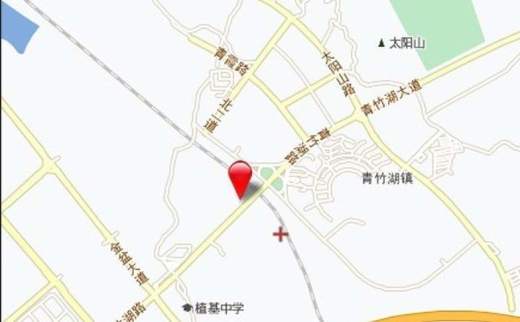 青竹湖太阳星城位置图