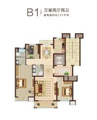 三期住宅户型图B1