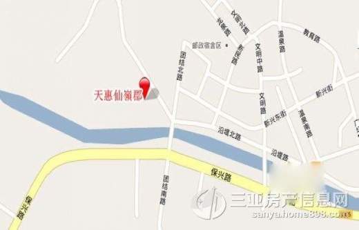 天惠仙嶺郡位置图