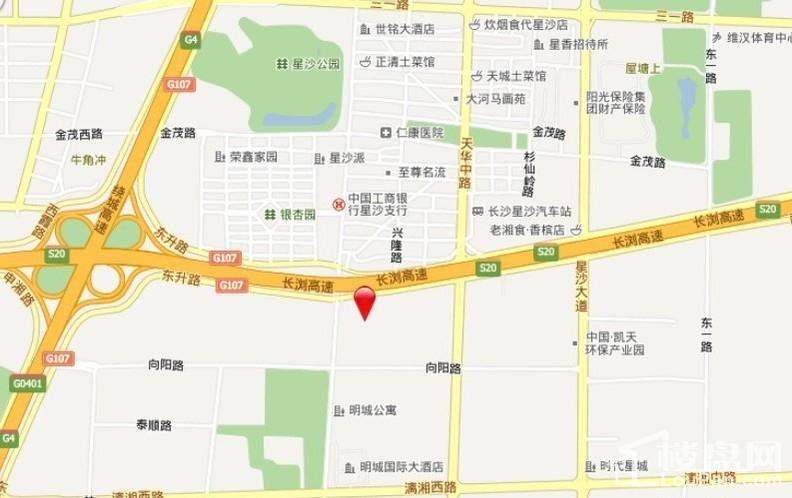 新长海广场 区位图