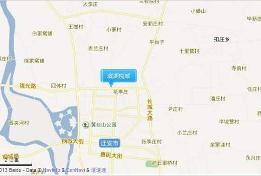 滨湖悦城位置图