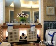 融科东南海二期140平米地中海风格之浴室