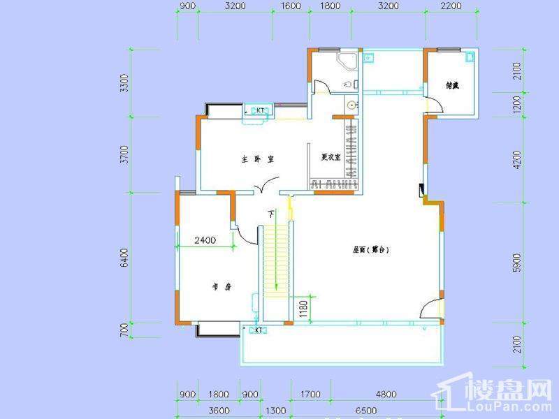 二期1栋复式1上层