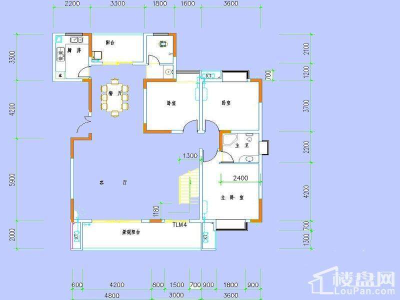 二期1栋复式2下层