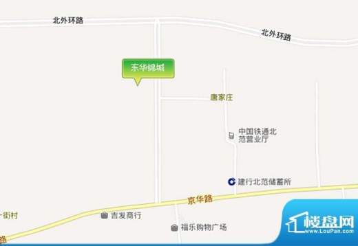 东华锦城位置图