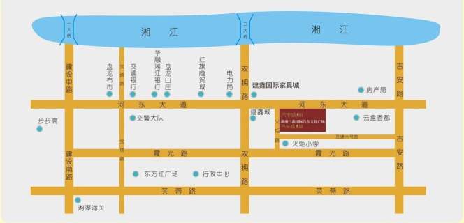 湖南三鑫汽车国际文化广场位置图