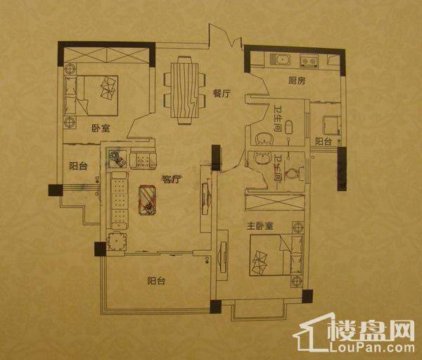  天晟海拔东方 B3户型