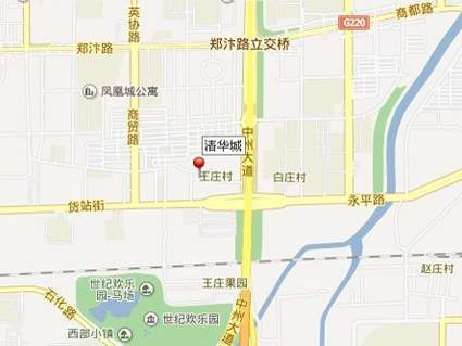清华城位置图