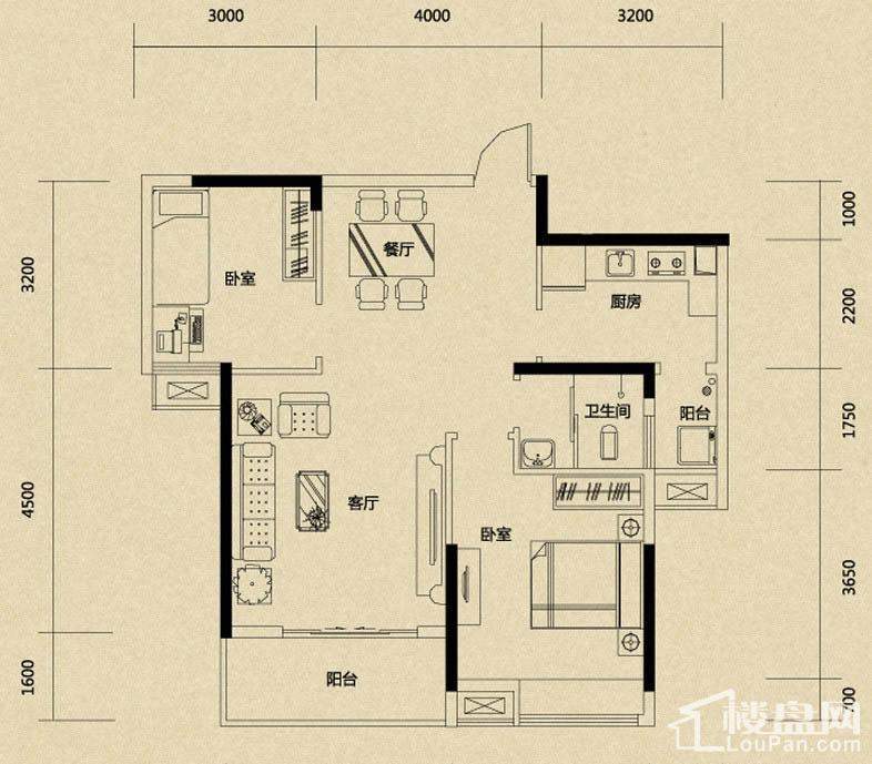 7号栋B11户型