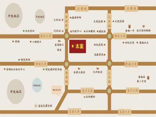 津成广场位置图