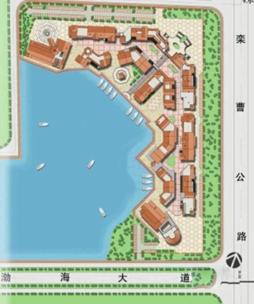 青龙湖商街位置图