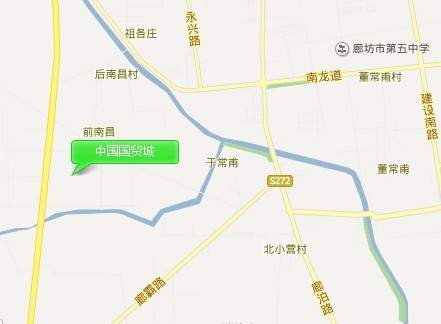 中国国贸城公寓位置图