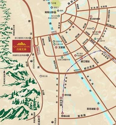 青城美林位置图