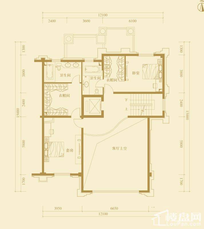 侯爵城堡455户型二层