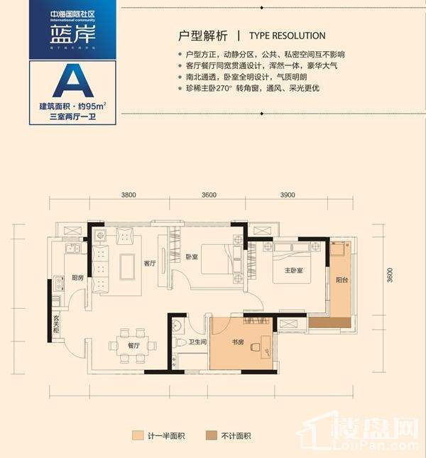 中海国际社区A户型