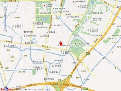 中海雍城世家位置图