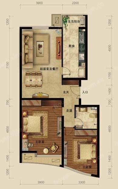 世藏168户型图