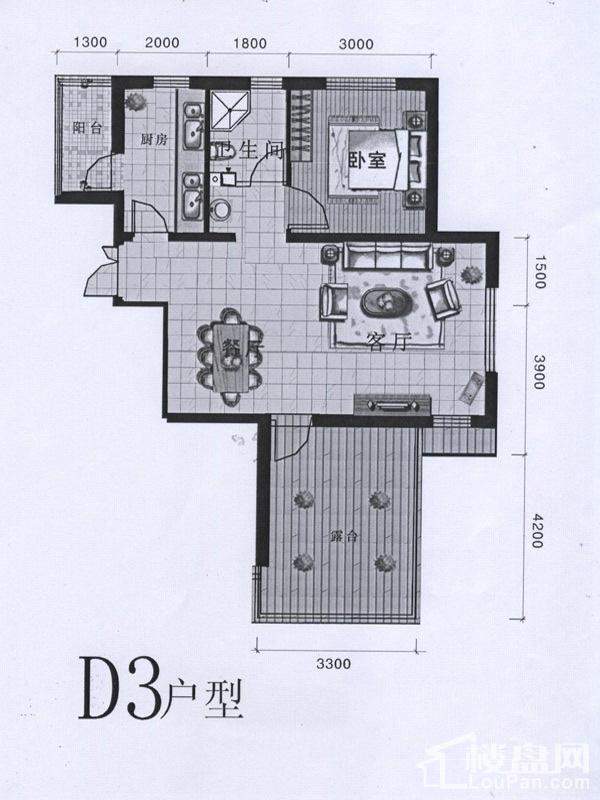 D3户型 