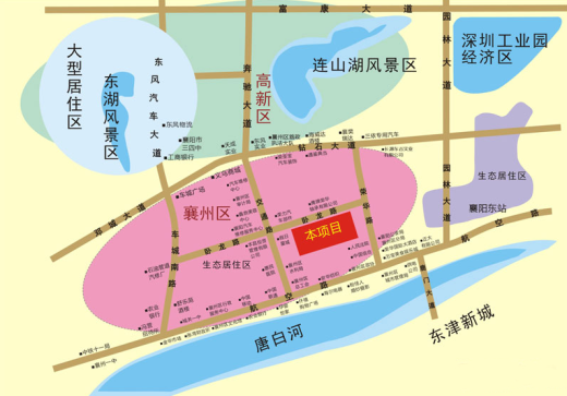 荣华·卧龙公馆位置图