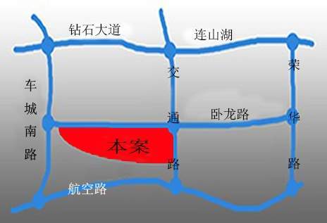 襄阳东方新城位置图