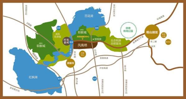 尚湖城时光贵州位置图