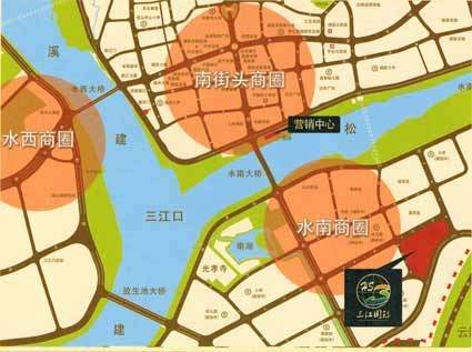 建瓯三江国际位置图
