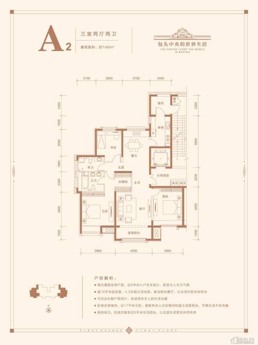 正翔国际·幸福壹街户型图