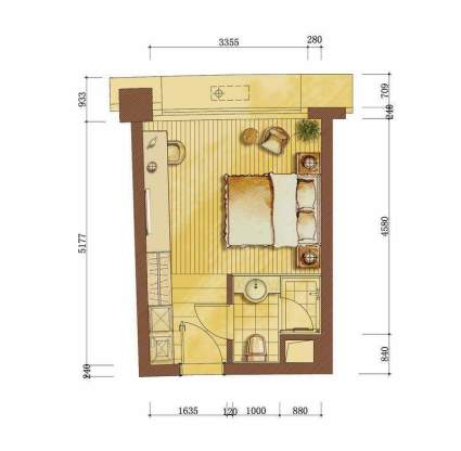 酒店公寓A-2套型