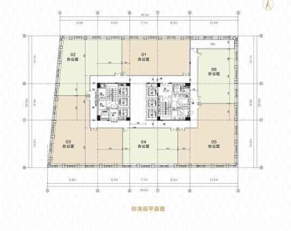 标准层平面图