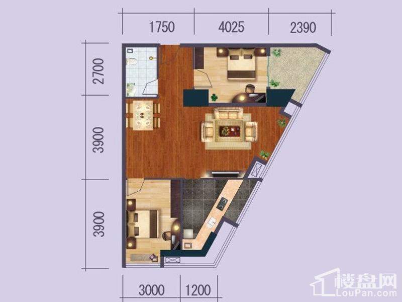 南宁江川 圣境户型图