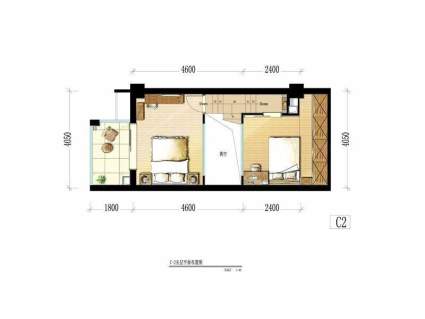 复式C2户型上层