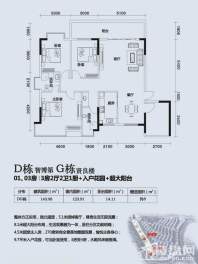 D栋G栋01/03户型