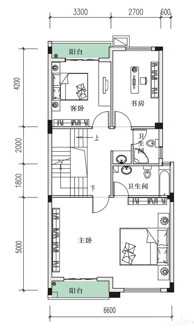 1-2-3-5#B户型3、4楼