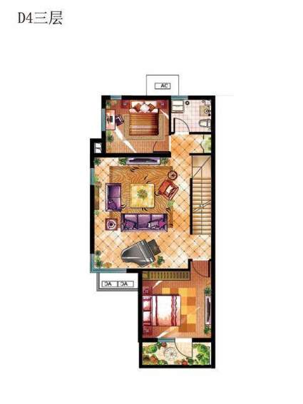 D4-140平户型图三层