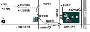 周围道路交通图