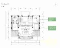 别墅V4户型三层户型