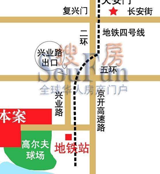 果岭假日区位