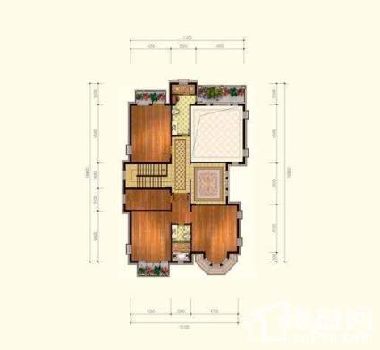 F2二层户型图