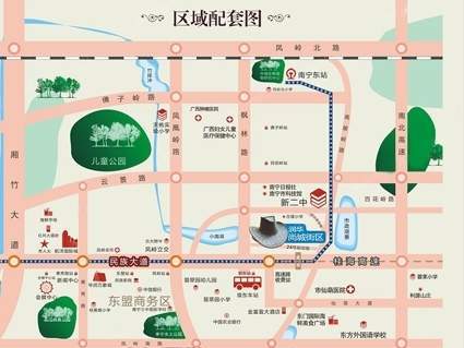 润华尚城街区位置图