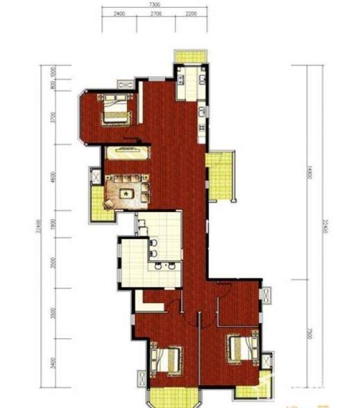 绿缇香廊户型图