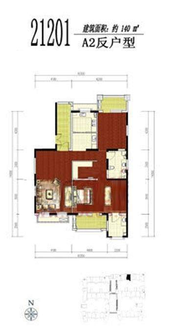 绿缇香廊户型图