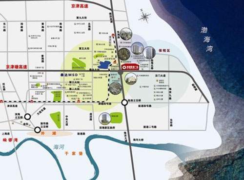 滨海财富广场商铺位置图