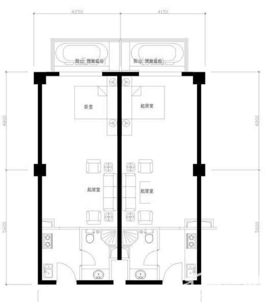 龙脉公馆户型图