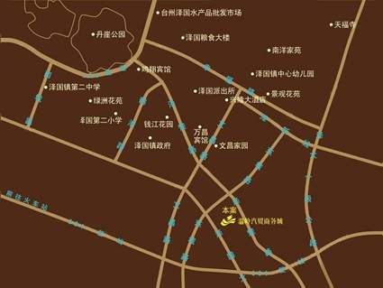 温岭汽贸商务城位置图