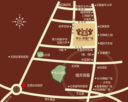 华太财富广场位置图