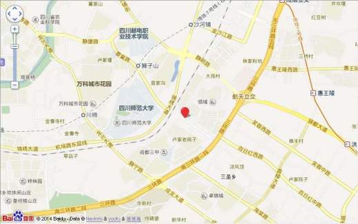 锦江国际花园位置图